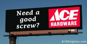 Need A Good Screw Ace Hardware: Click Here